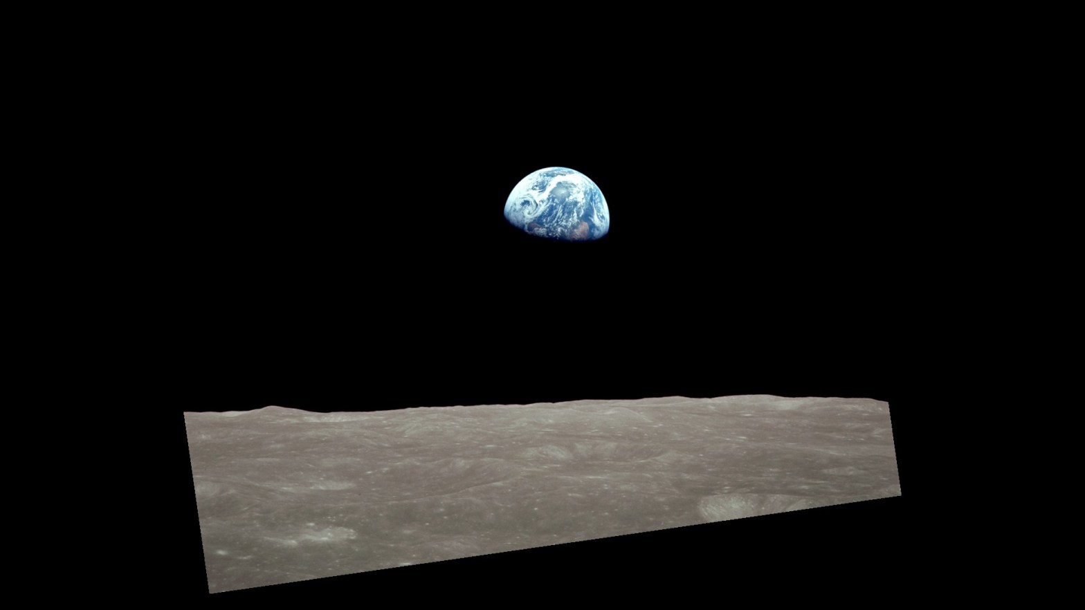 Earthrise. Credit: NASA