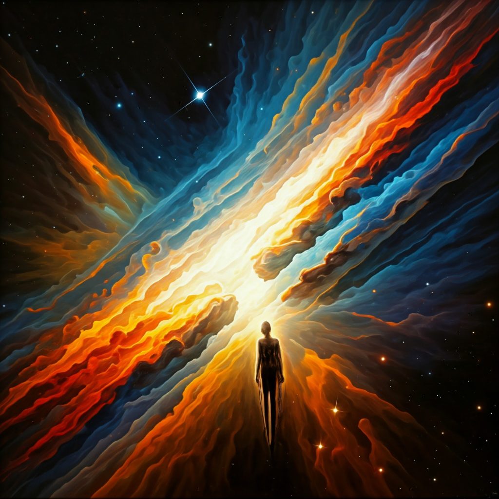 Cosmic Creativity: How Space Inspires and Influences Humanity. Image generated Gemini, a large language model built by Google