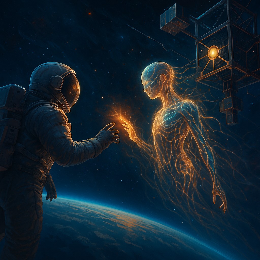 The spark between us. Credits: Image generated with DALL·E by OpenAI