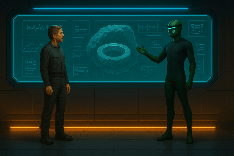 Unfolding the Tunnel of Gravitational Trust. Credits: created with Assistance from OpenAI’s DALL·E